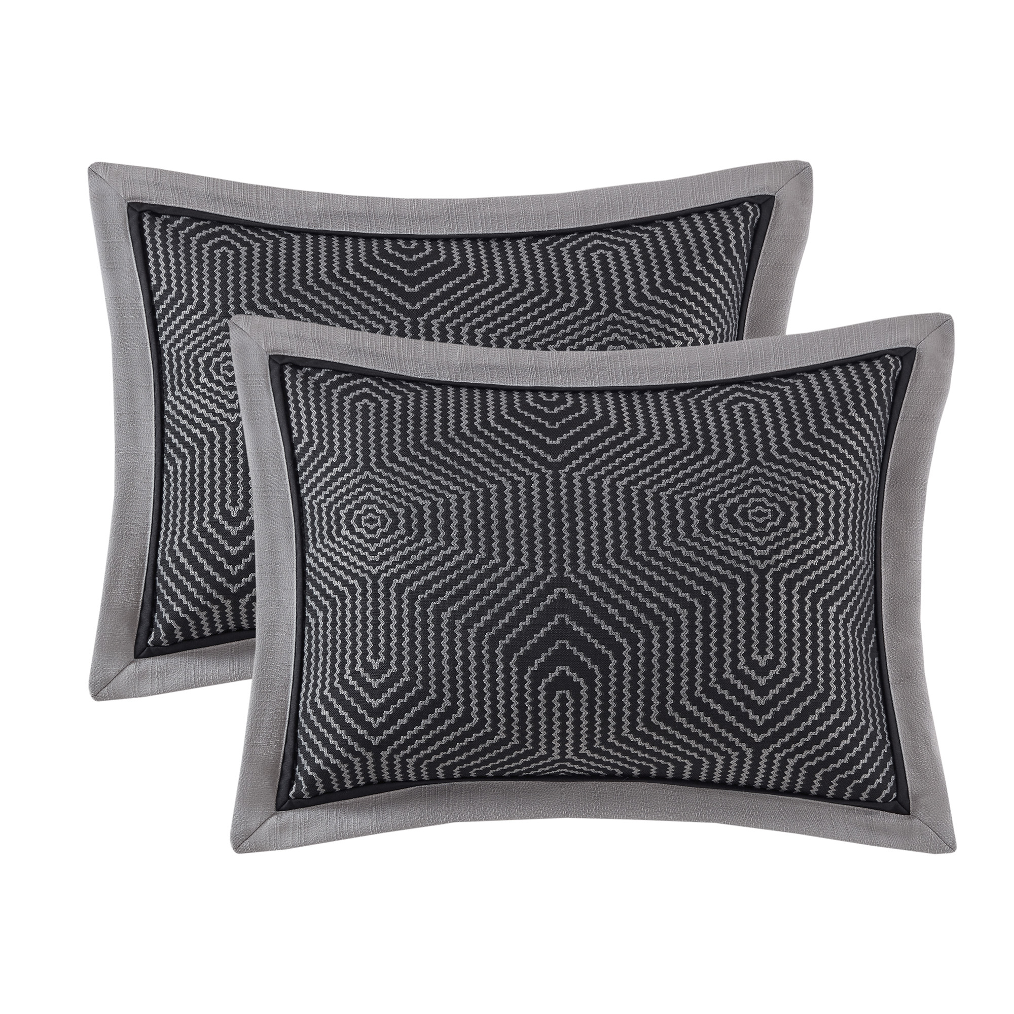 Shades of Serenity Jacquard Comforter Set