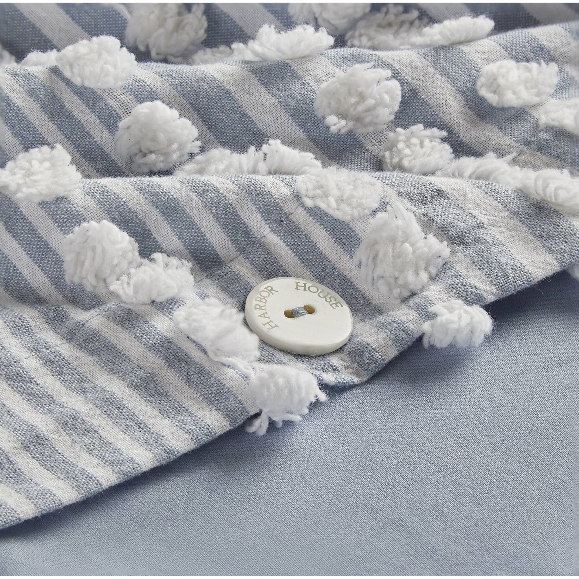 Anslee 3 Piece Cotton Yarn Dyed Duvet Cover Set
