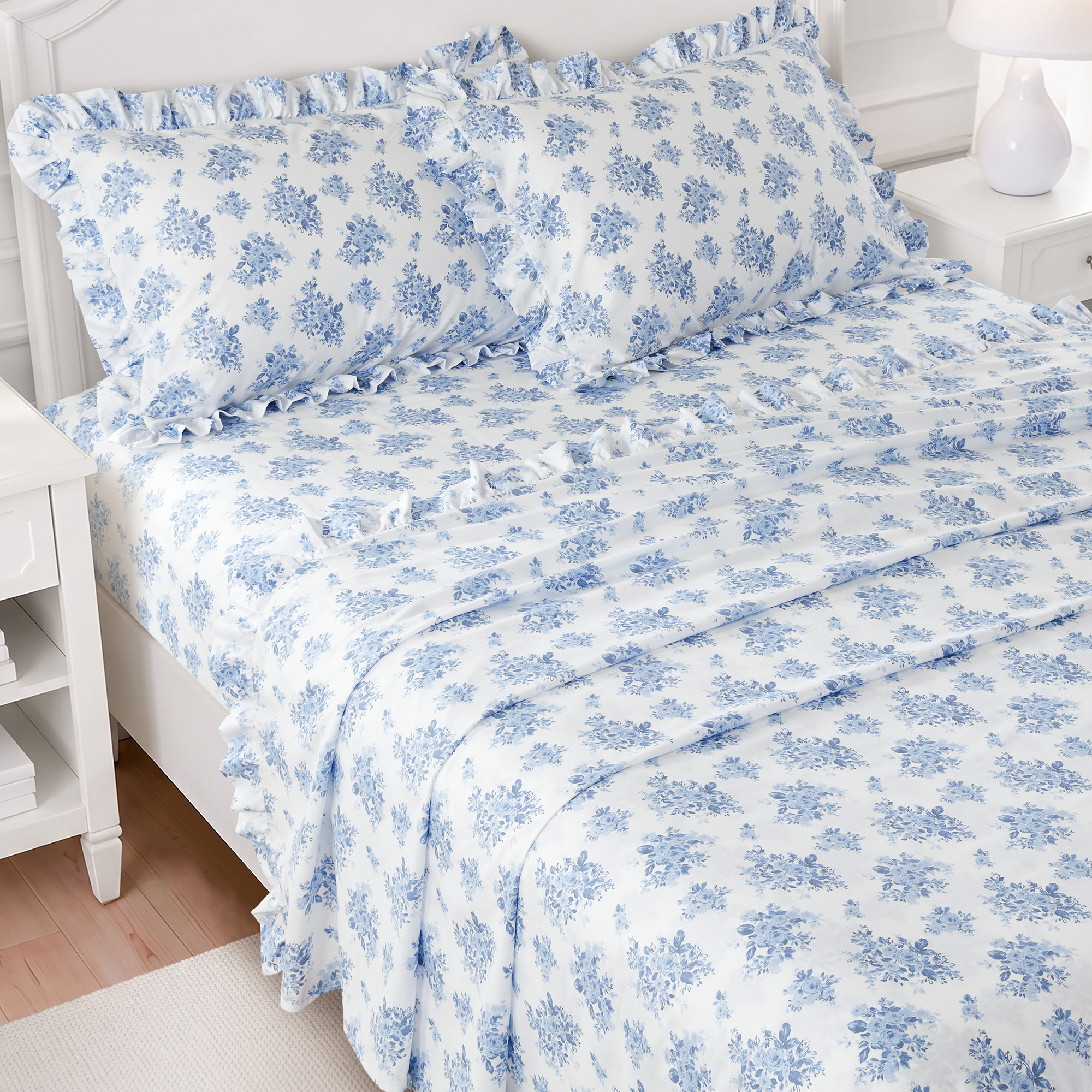 Microfiber Ruffle Sheets