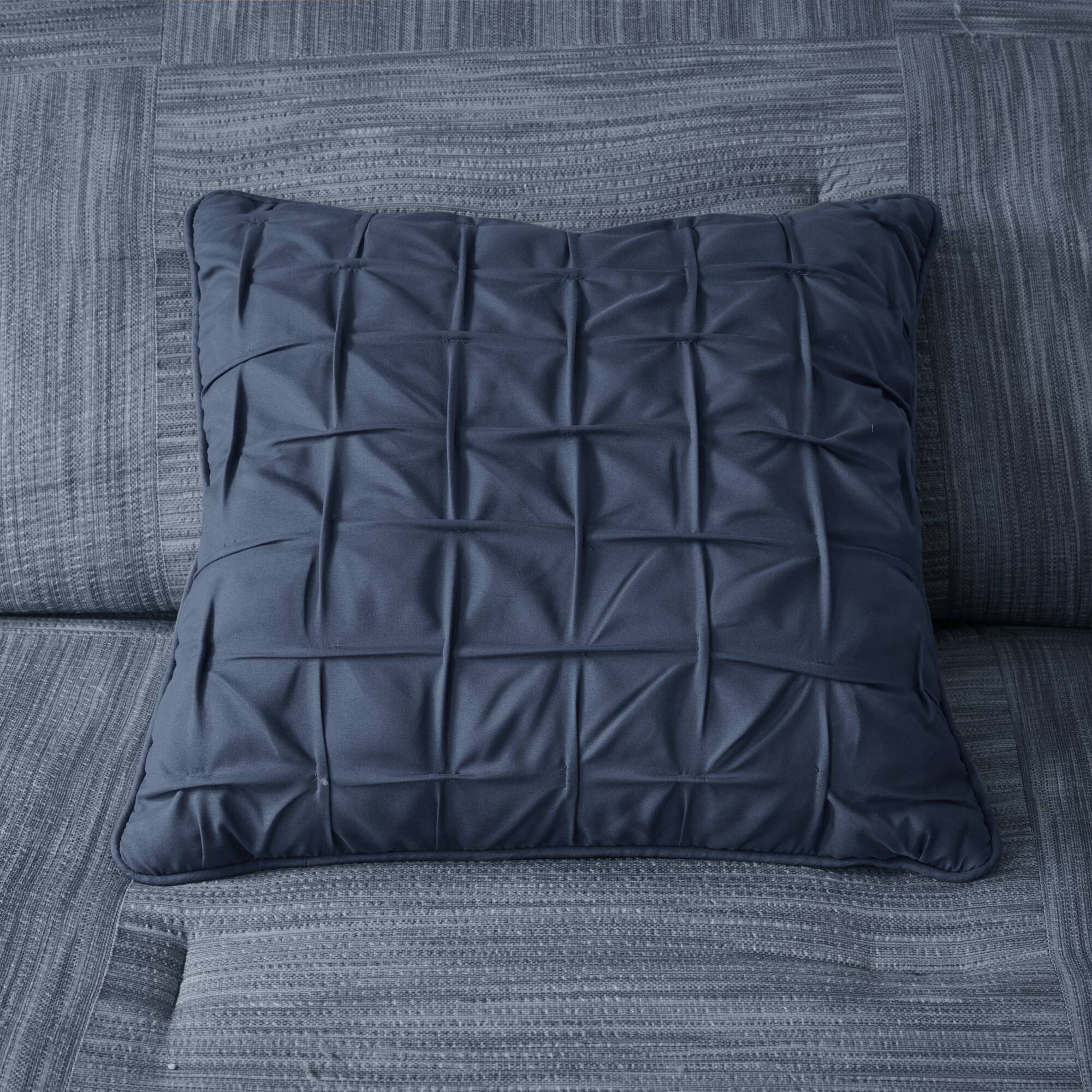 Walter 7 Piece Printed Seersucker Comforter Set