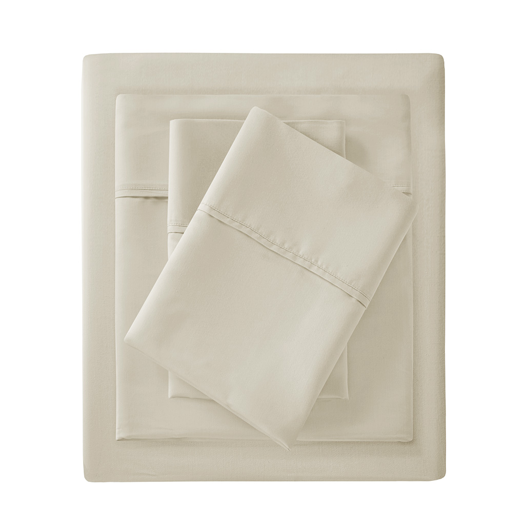 300 Thread Count 100% Organic Cotton Deep Pocket Sheet Set