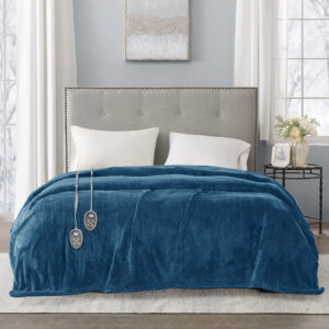 Plush Heated Blanket from Beautyrest in  Teal. Plush Heated Blanket from Beautyrest in  Teal. Plush Heated Blanket from Beautyrest in  Teal. Plush Heated Blanket from Beautyrest in  Teal. Plush Heated Blanket from Beautyrest in  Teal.