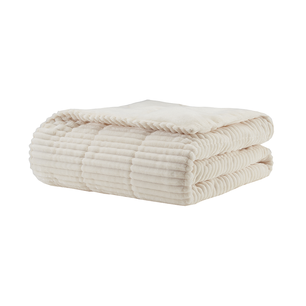 Parker Oversized Plush Down Alternative Filled Throw