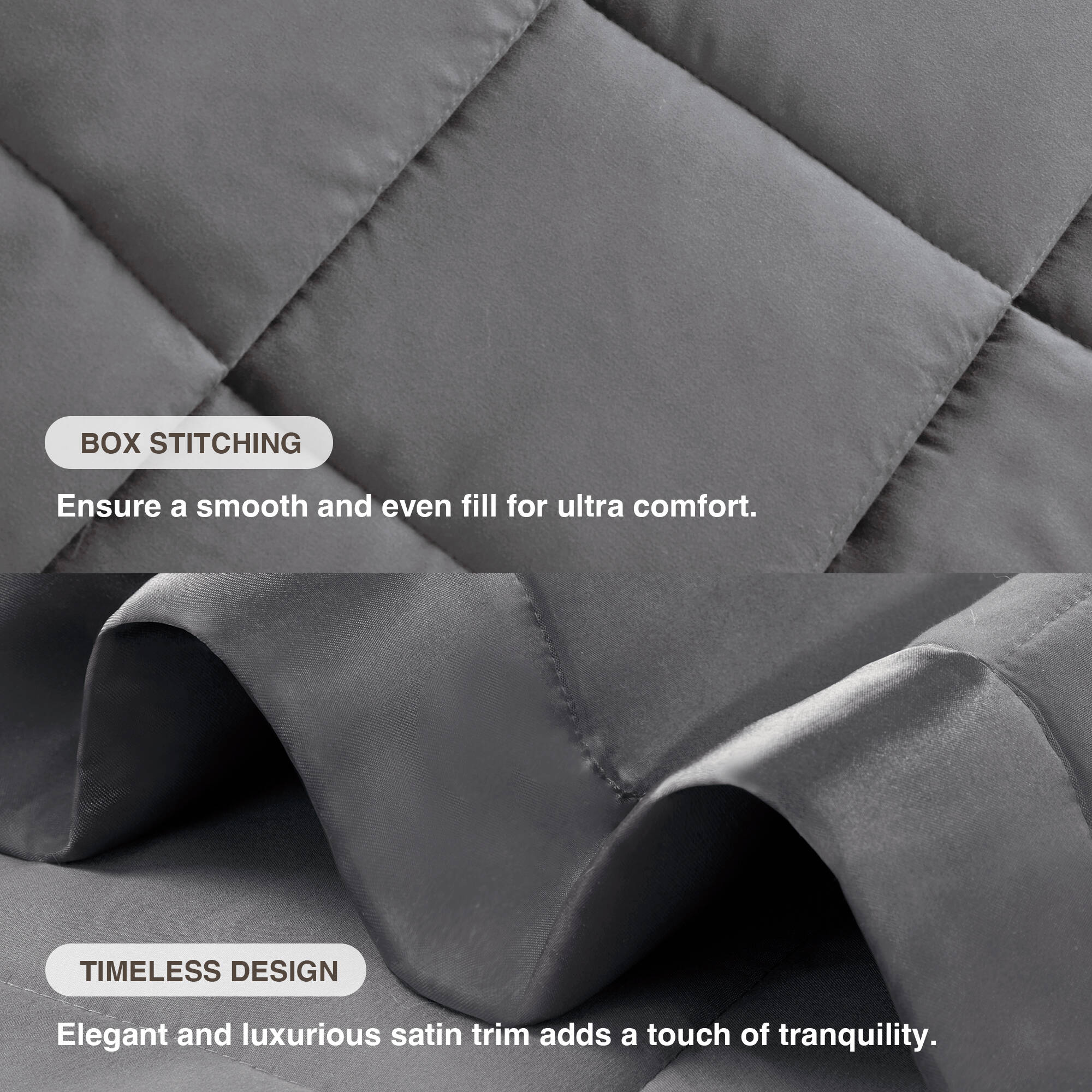 Windom Lightweight Down Alternative Blanket with Satin Trim