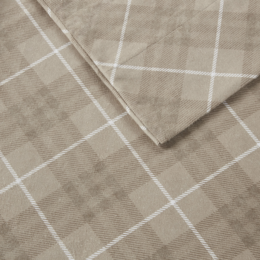 Cozy Cotton Flannel Printed Sheet Set