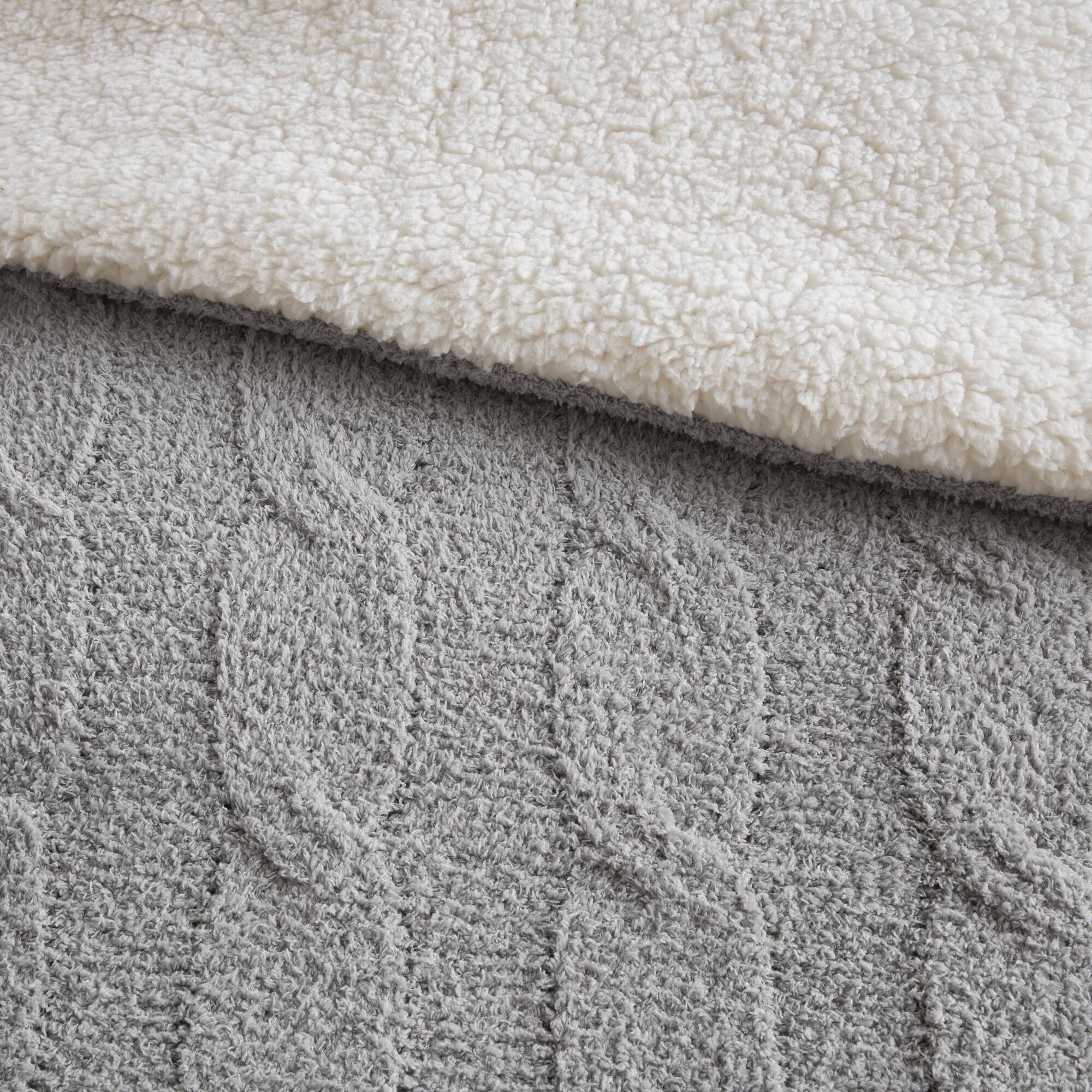 Riordan Waffle Knit Chenille Comforter Set