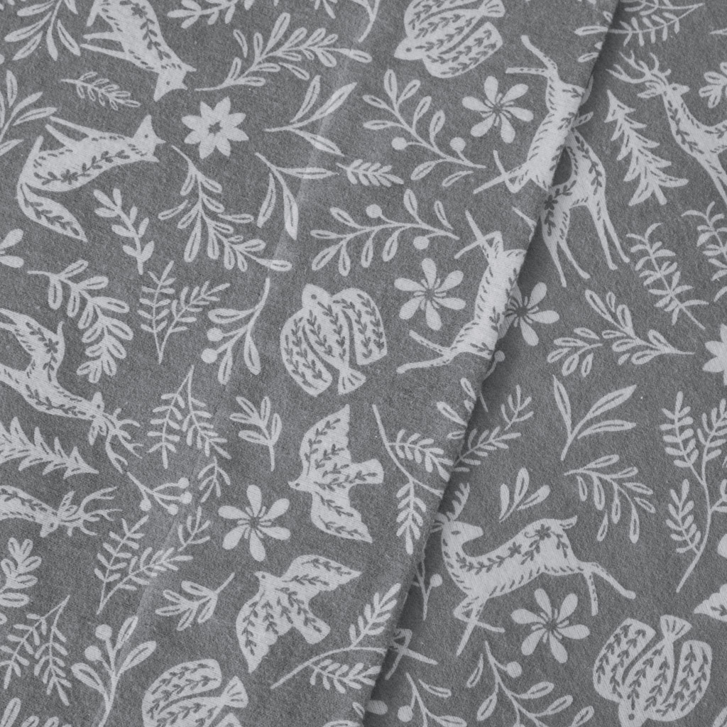 Oversized Cotton Flannel 4 Piece Sheet Set
