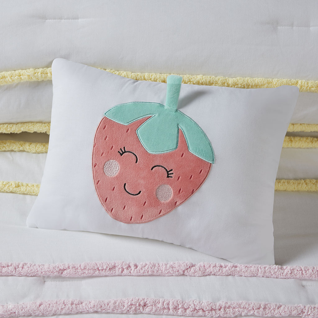 Haisley Cotton Comforter Set with Chenille Trim
