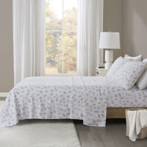 Cozy Cotton Flannel Printed Sheet Set from True North by Sleep Philosophy in  White Tossed Botanical. Cozy Cotton Flannel Printed Sheet Set from True North by Sleep Philosophy in  White Tossed Botanical. Cozy Cotton Flannel Printed Sheet Set from True North by Sleep Philosophy in  White Tossed Botanical. Cozy Cotton Flannel Printed Sheet Set from True North by Sleep Philosophy in  White Tossed Botanical. Cozy Cotton Flannel Printed Sheet Set from True North by Sleep Philosophy in  White Tossed Botanical.