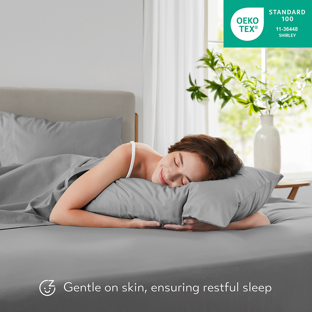 Cotton 144TC 100% Cotton Solid Sheet Set