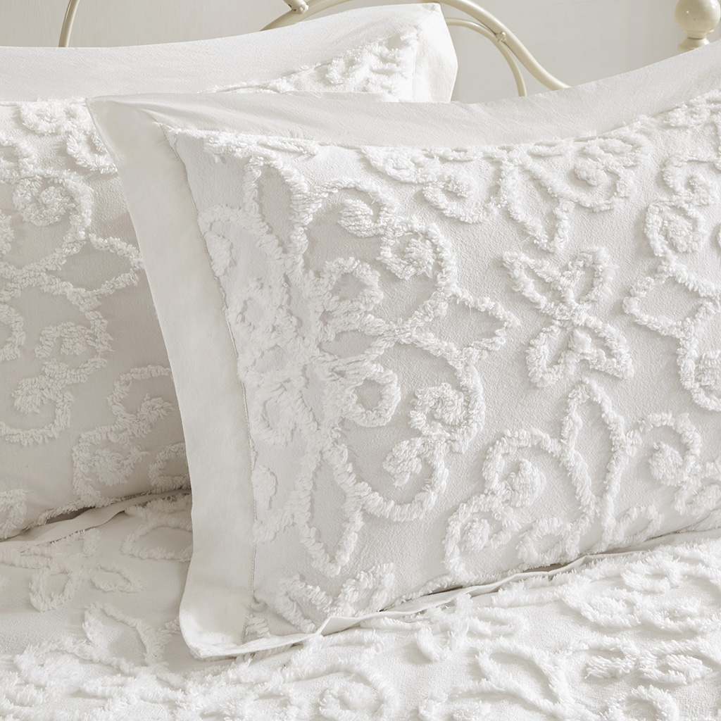 Sabrina 5 Piece Tufted Cotton Chenille Daybed Set