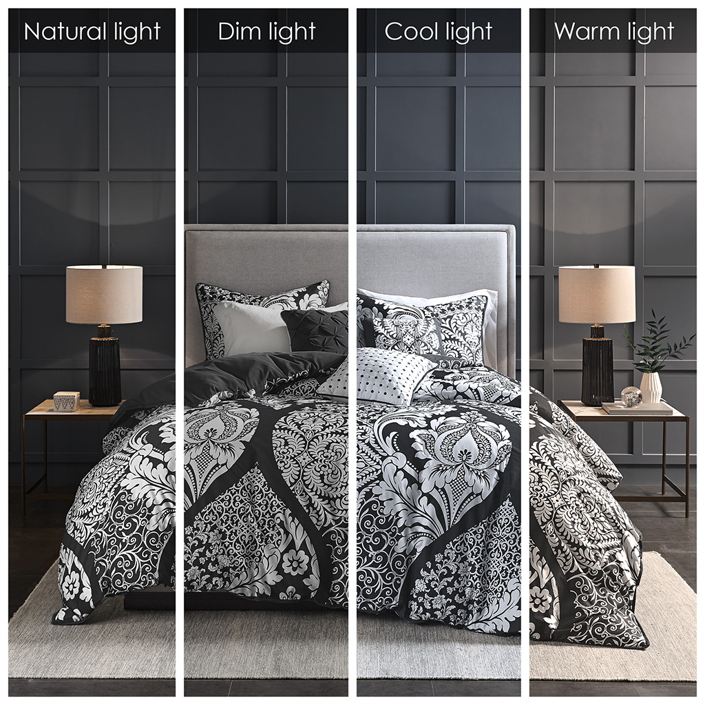 Vienna 6 Piece Printed Duvet Cover Set