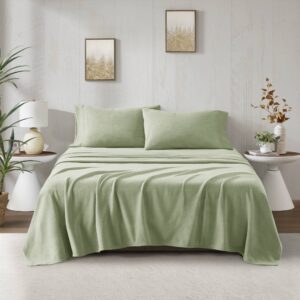 Micro Fleece Sheet Set from True North by Sleep Philosophy in  Green. Micro Fleece Sheet Set from True North by Sleep Philosophy in  Green. Micro Fleece Sheet Set from True North by Sleep Philosophy in  Green. Micro Fleece Sheet Set from True North by Sleep Philosophy in  Green. Micro Fleece Sheet Set from True North by Sleep Philosophy in  Green.