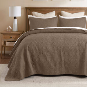 Quebec Reversible Bedspread Set from Madison Park in  Mocha. Quebec Reversible Bedspread Set from Madison Park in  Mocha. Quebec Reversible Bedspread Set from Madison Park in  Mocha. Quebec Reversible Bedspread Set from Madison Park in  Mocha. Quebec Reversible Bedspread Set from Madison Park in  Mocha.