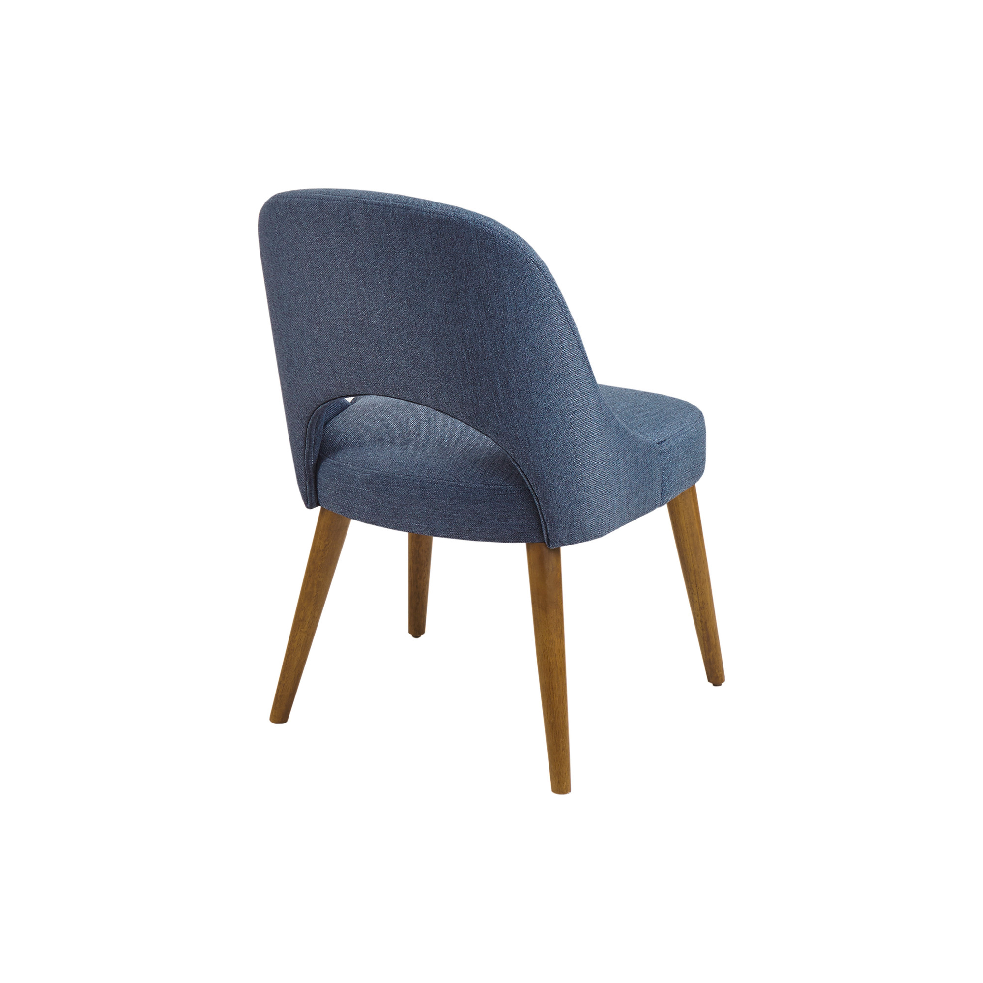 Nola Upholstered Dining Side Chairs with Cutout Back design (Set of 2)