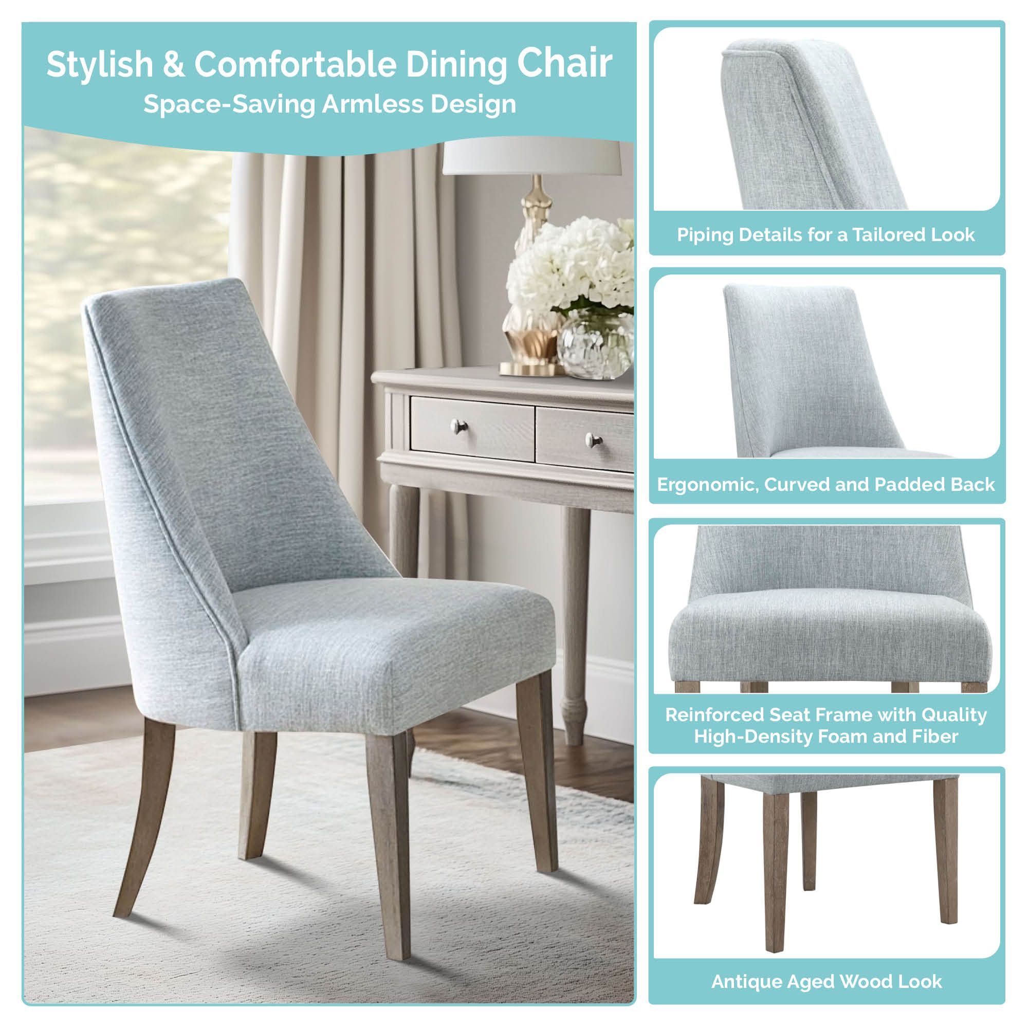Winfield Upholstered Dining chair Set of 2