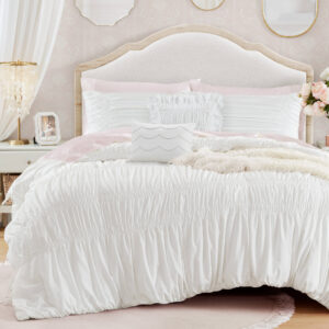 Ella Comforter Set from Intelligent Design in  White. Ella Comforter Set from Intelligent Design in  White. Ella Comforter Set from Intelligent Design in  White. Ella Comforter Set from Intelligent Design in  White. Ella Comforter Set from Intelligent Design in  White.