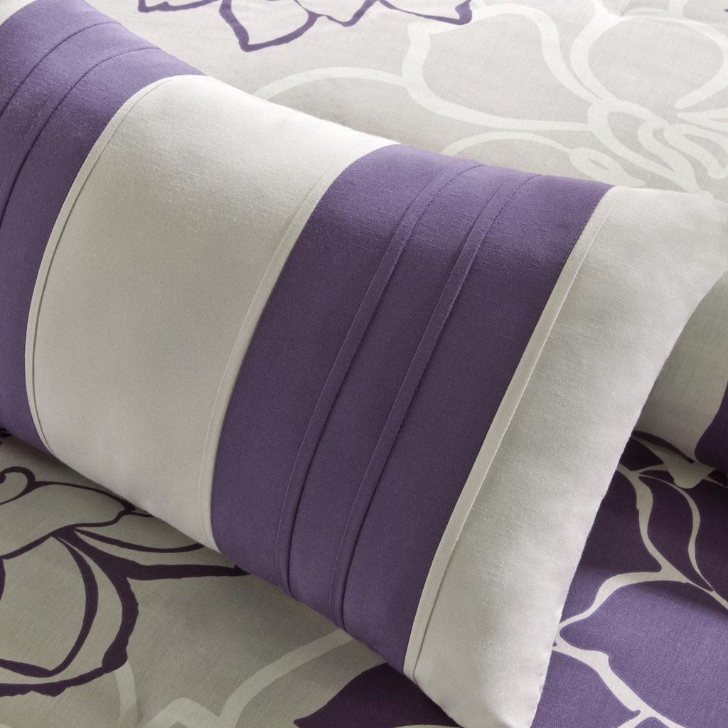 Lola Printed Cotton Sateen Comforter Set