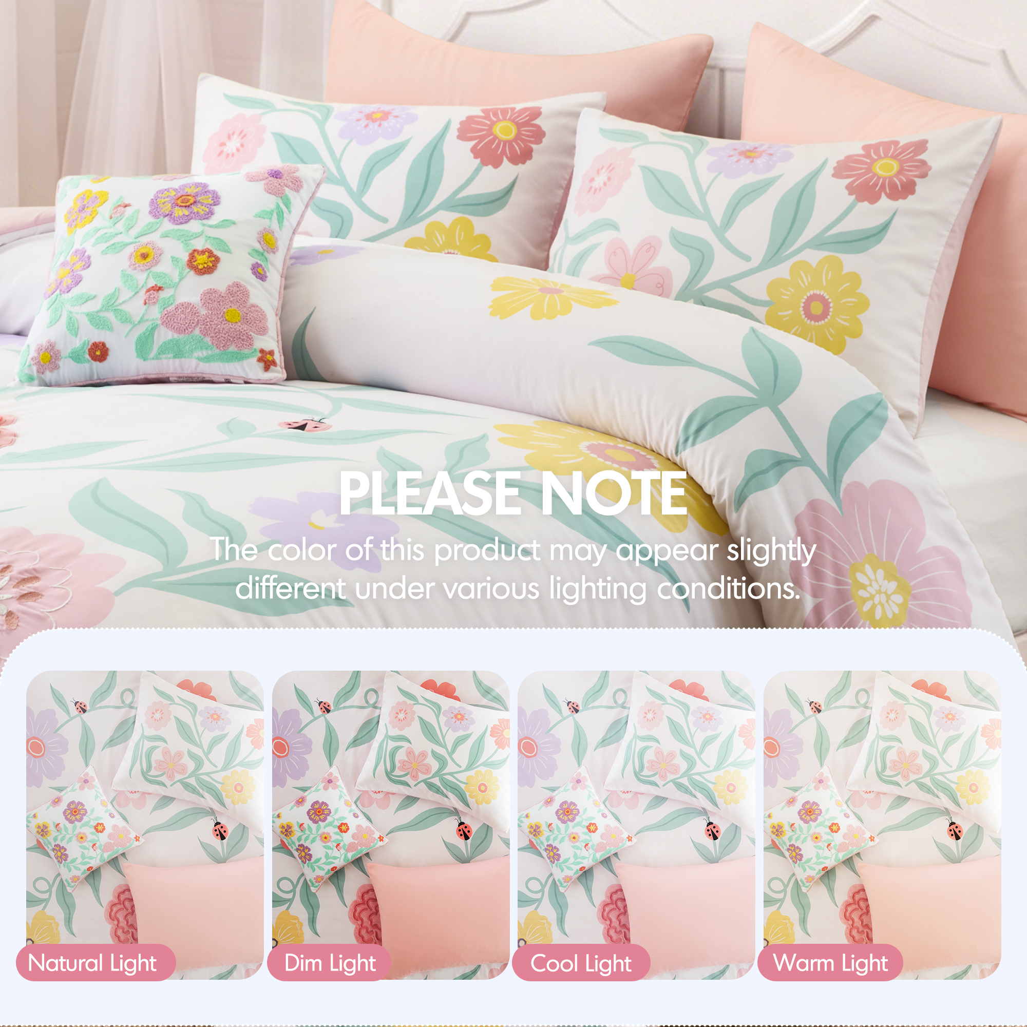 Floral Comforter Set