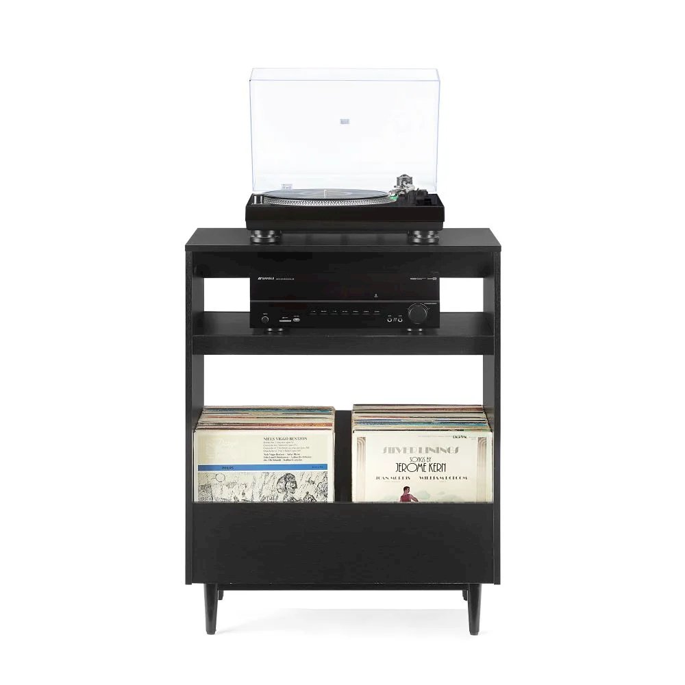 Liam Record Player Stand With Vinyl Storage