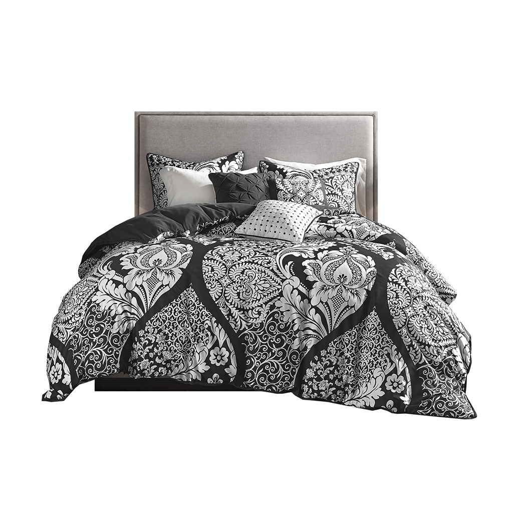 Vienna 6 Piece Printed Duvet Cover Set