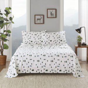 Cotton Flannel Sheet Set from Woolrich in  Green Trees & Trucks. Cotton Flannel Sheet Set from Woolrich in  Green Trees & Trucks. Cotton Flannel Sheet Set from Woolrich in  Green Trees & Trucks. Cotton Flannel Sheet Set from Woolrich in  Green Trees & Trucks. Cotton Flannel Sheet Set from Woolrich in  Green Trees & Trucks.