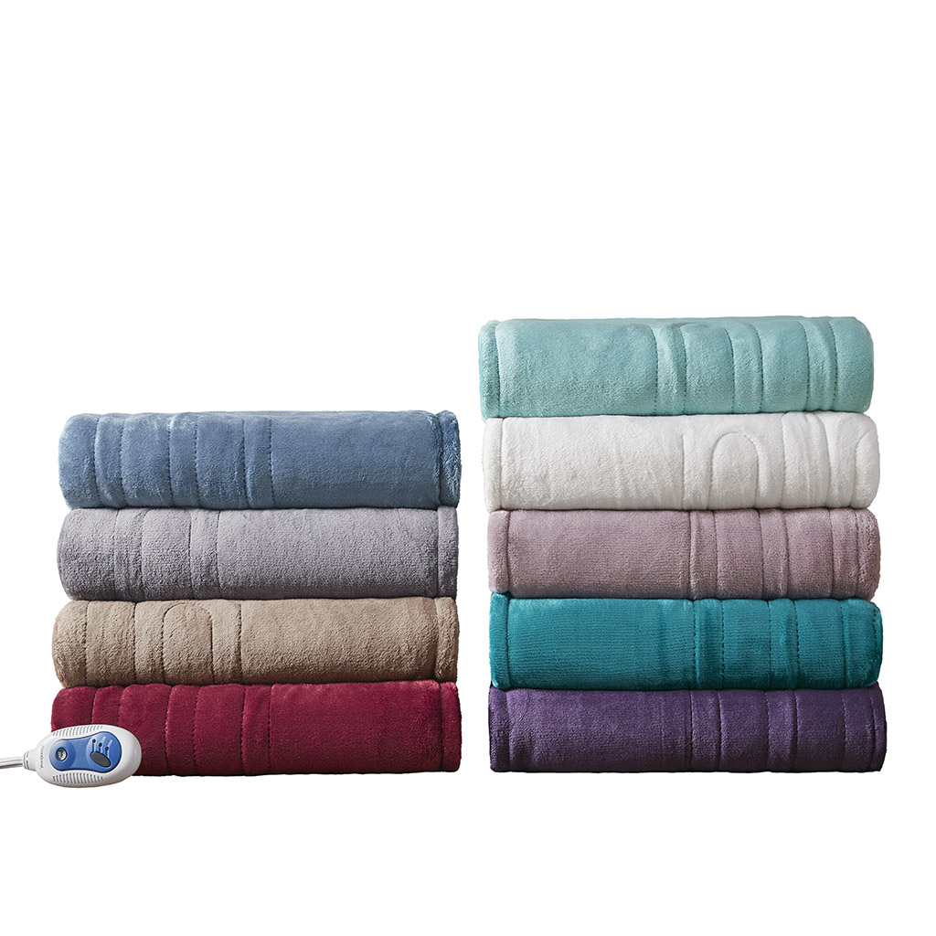 Plush Heated Throw