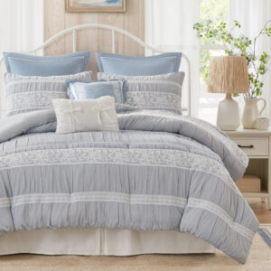 Perryn Comforter Set from Madison Park in  Blue. Perryn Comforter Set from Madison Park in  Blue. Perryn Comforter Set from Madison Park in  Blue. Perryn Comforter Set from Madison Park in  Blue. Perryn Comforter Set from Madison Park in  Blue.