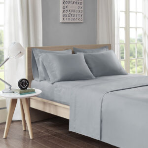 Microfiber Sheet Set with Side Storage Pockets from Intelligent Design in  Grey. Microfiber Sheet Set with Side Storage Pockets from Intelligent Design in  Grey. Microfiber Sheet Set with Side Storage Pockets from Intelligent Design in  Grey. Microfiber Sheet Set with Side Storage Pockets from Intelligent Design in  Grey. Microfiber Sheet Set with Side Storage Pockets from Intelligent Design in  Grey.