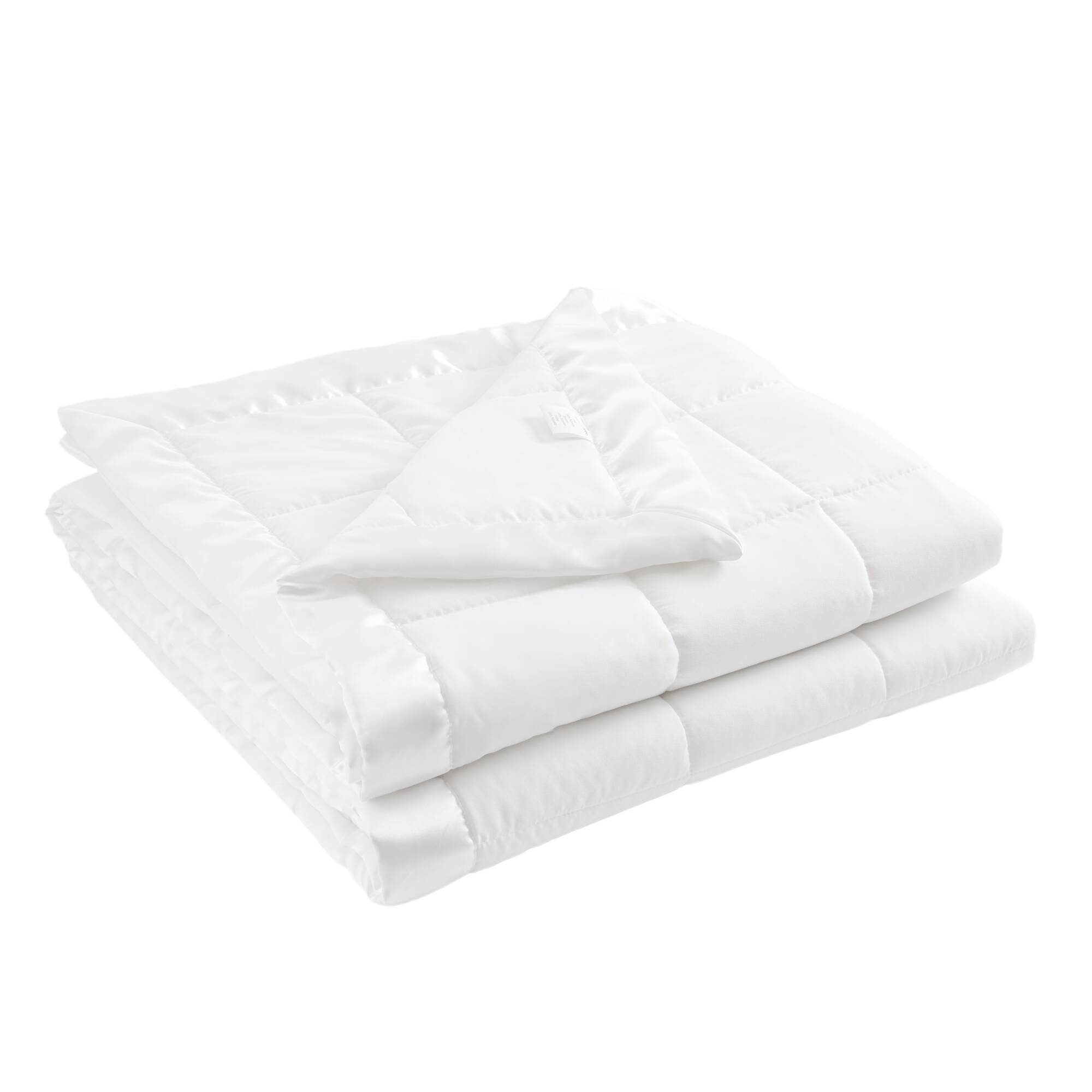 Windom Lightweight Down Alternative Blanket with Satin Trim
