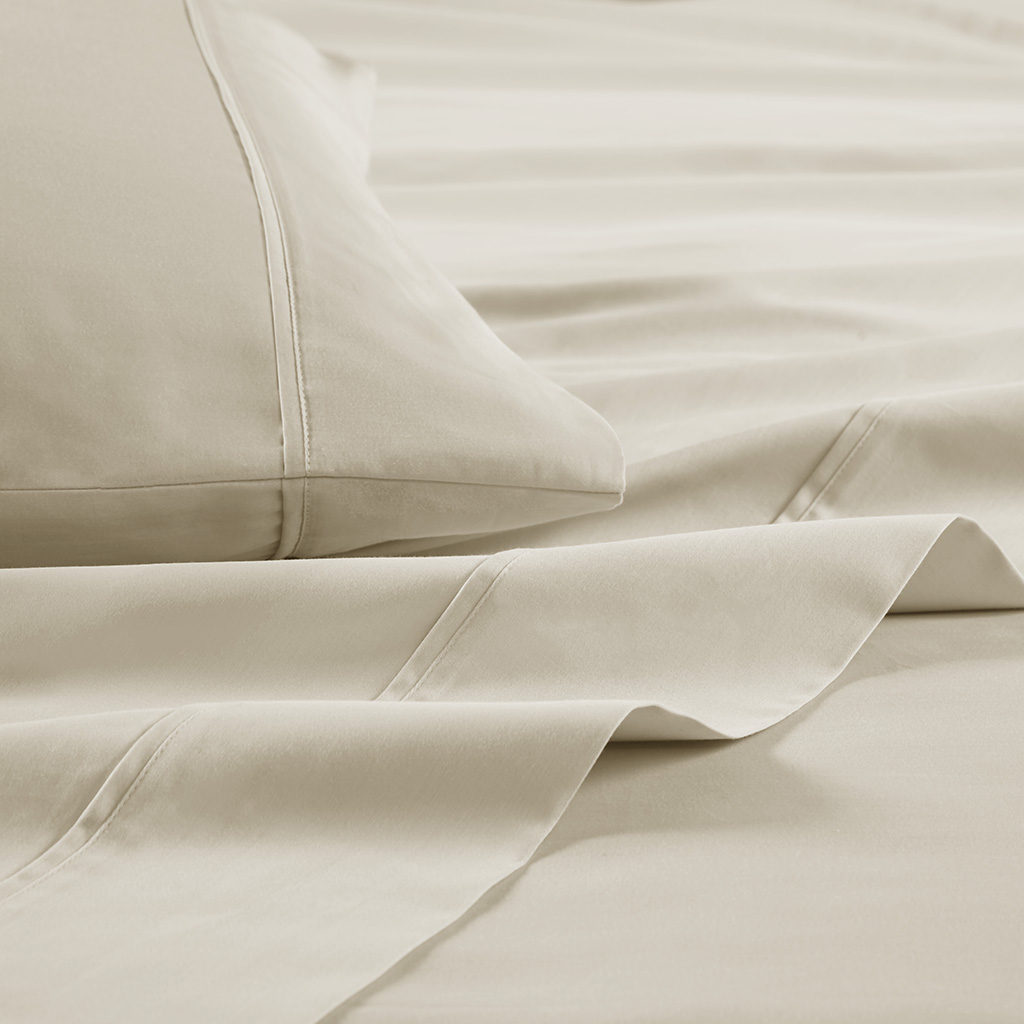 300 Thread Count 100% Organic Cotton Deep Pocket Sheet Set