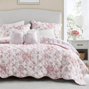 Adele Quilt Set from Madison Park Essentials in  Pink. Adele Quilt Set from Madison Park Essentials in  Pink. Adele Quilt Set from Madison Park Essentials in  Pink. Adele Quilt Set from Madison Park Essentials in  Pink. Adele Quilt Set from Madison Park Essentials in  Pink.