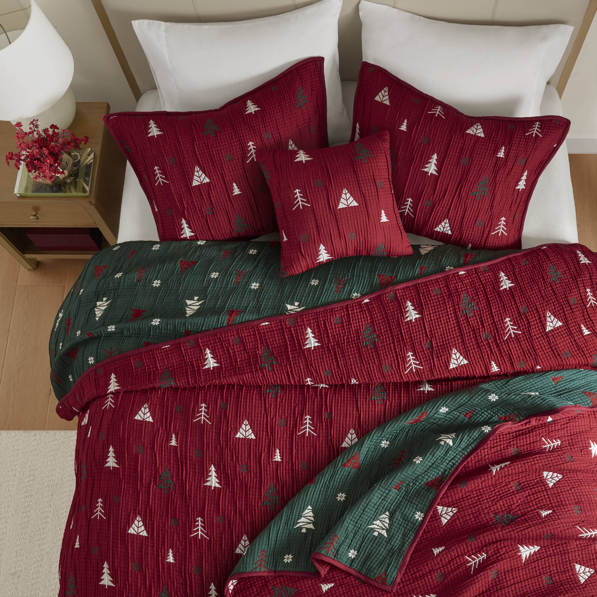 Winter 2 Pieces Throw Set