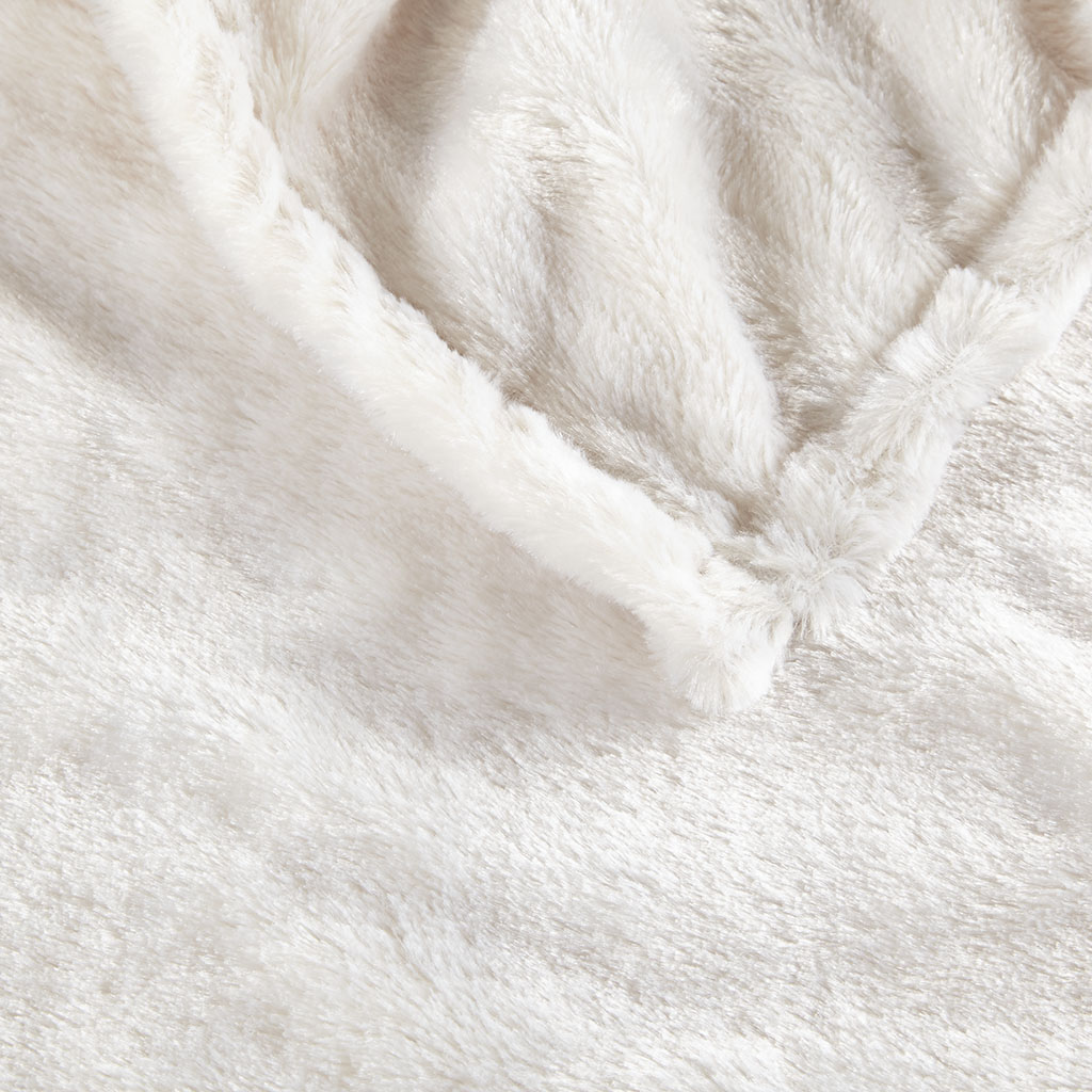 Heated Duke Faux Fur Heated Throw