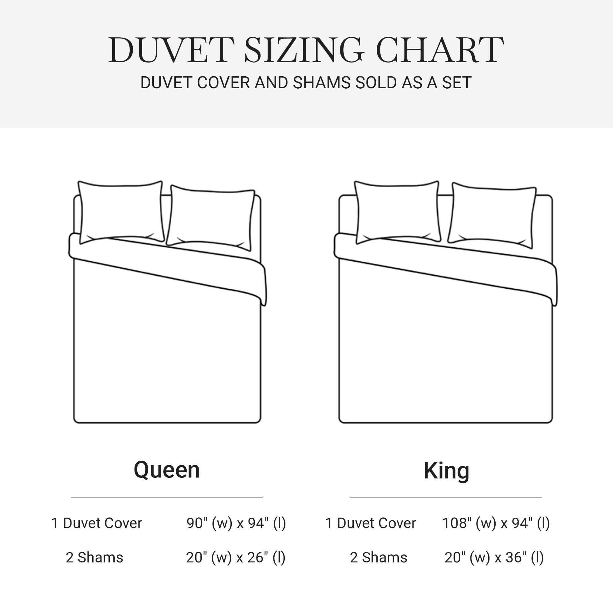Coastal Leaves 3 Piece 3 Piece Cotton Duvet Set