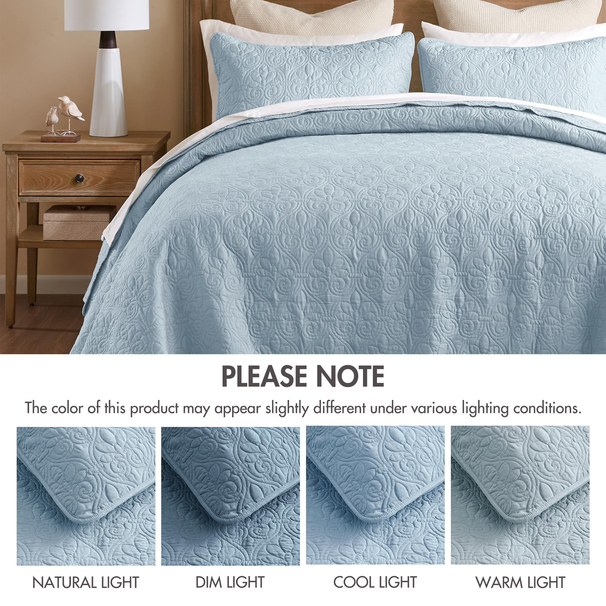 Quebec Reversible Bedspread Set