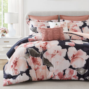Shanti 7pcs Printed Comforter set from Madison Park in  Blush. Shanti 7pcs Printed Comforter set from Madison Park in  Blush. Shanti 7pcs Printed Comforter set from Madison Park in  Blush. Shanti 7pcs Printed Comforter set from Madison Park in  Blush. Shanti 7pcs Printed Comforter set from Madison Park in  Blush.