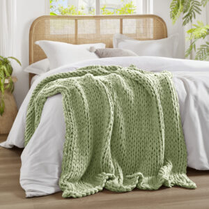 Chunky Double Knit Handmade Throw Blanket from Madison Park in Sage Green. Chunky Double Knit Handmade Throw Blanket from Madison Park in Sage Green. Chunky Double Knit Handmade Throw Blanket from Madison Park in Sage Green. Chunky Double Knit Handmade Throw Blanket from Madison Park in Sage Green. Chunky Double Knit Handmade Throw Blanket from Madison Park in Sage Green.