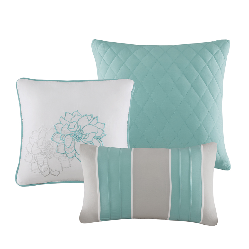 Lola Printed Cotton Sateen Comforter Set