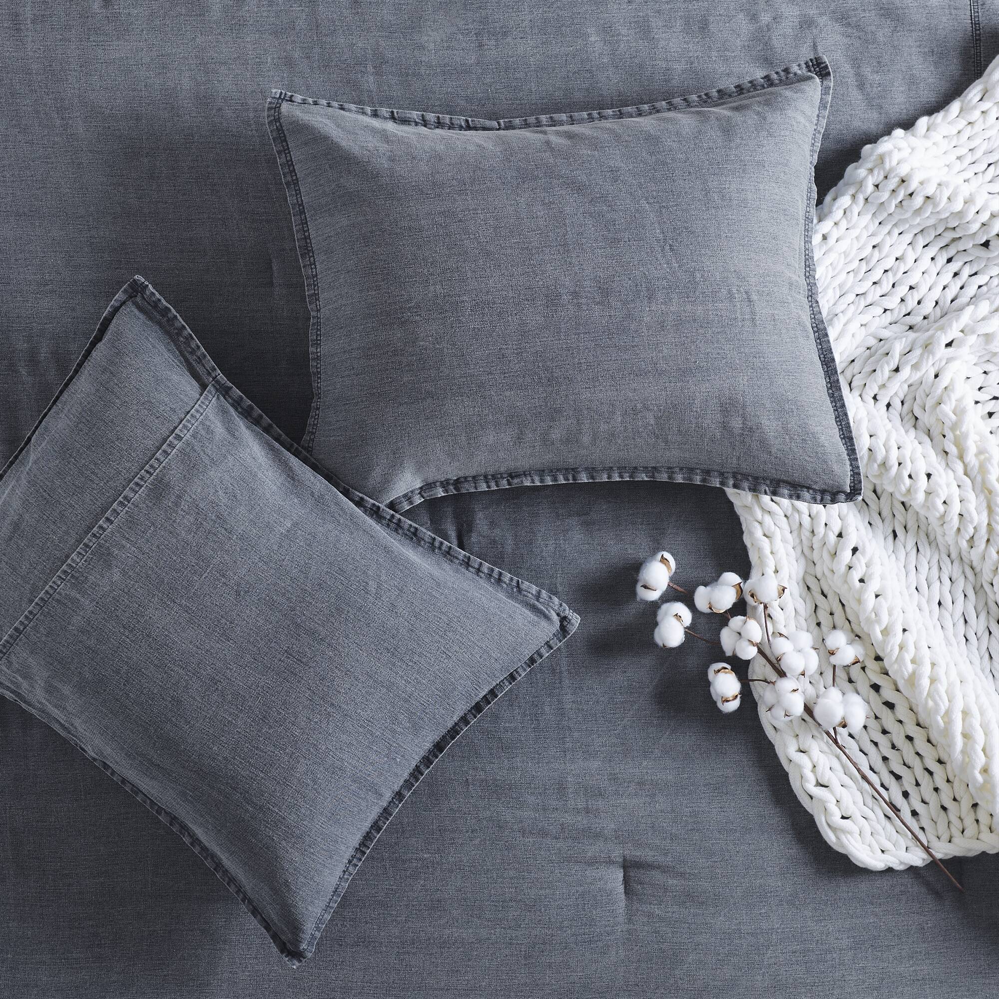 Mckenzie Cotton Twill Washed Comforter Set