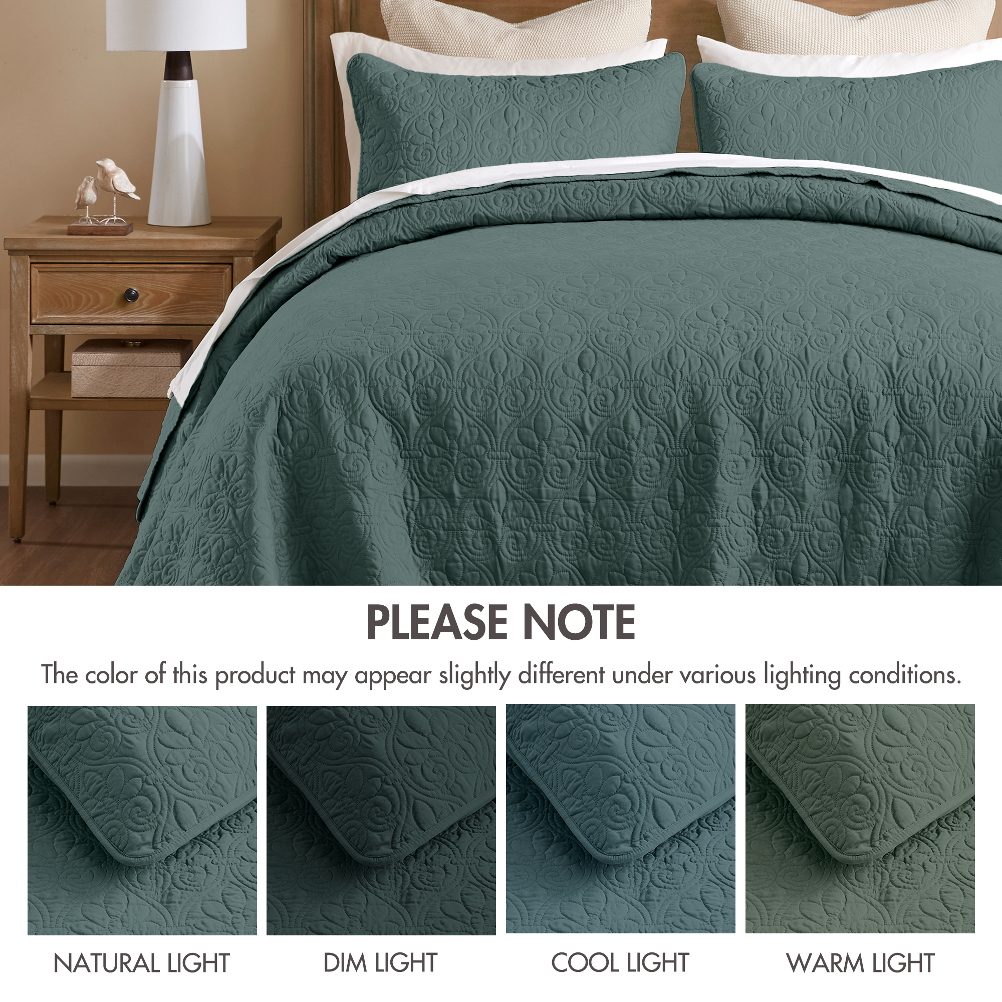 Quebec Reversible Bedspread Set