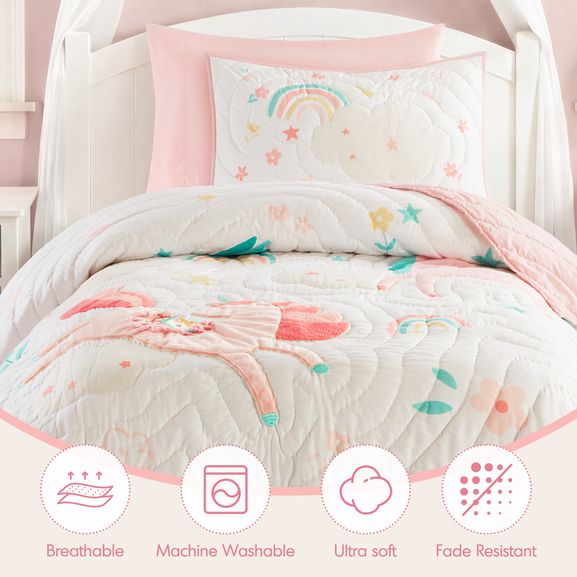 Unicorn Dream Quilt Set
