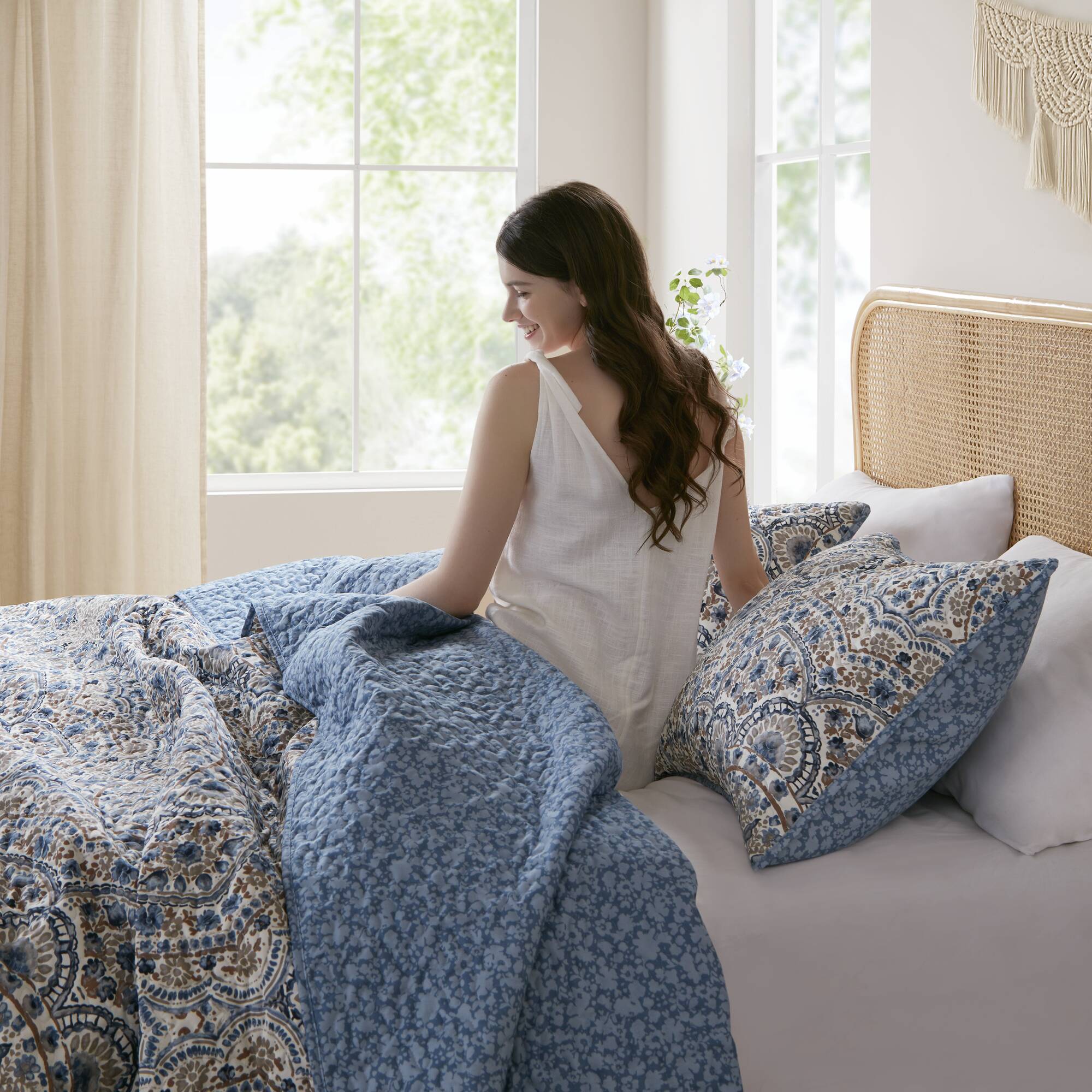 Valerie Boho Reversible Quilt