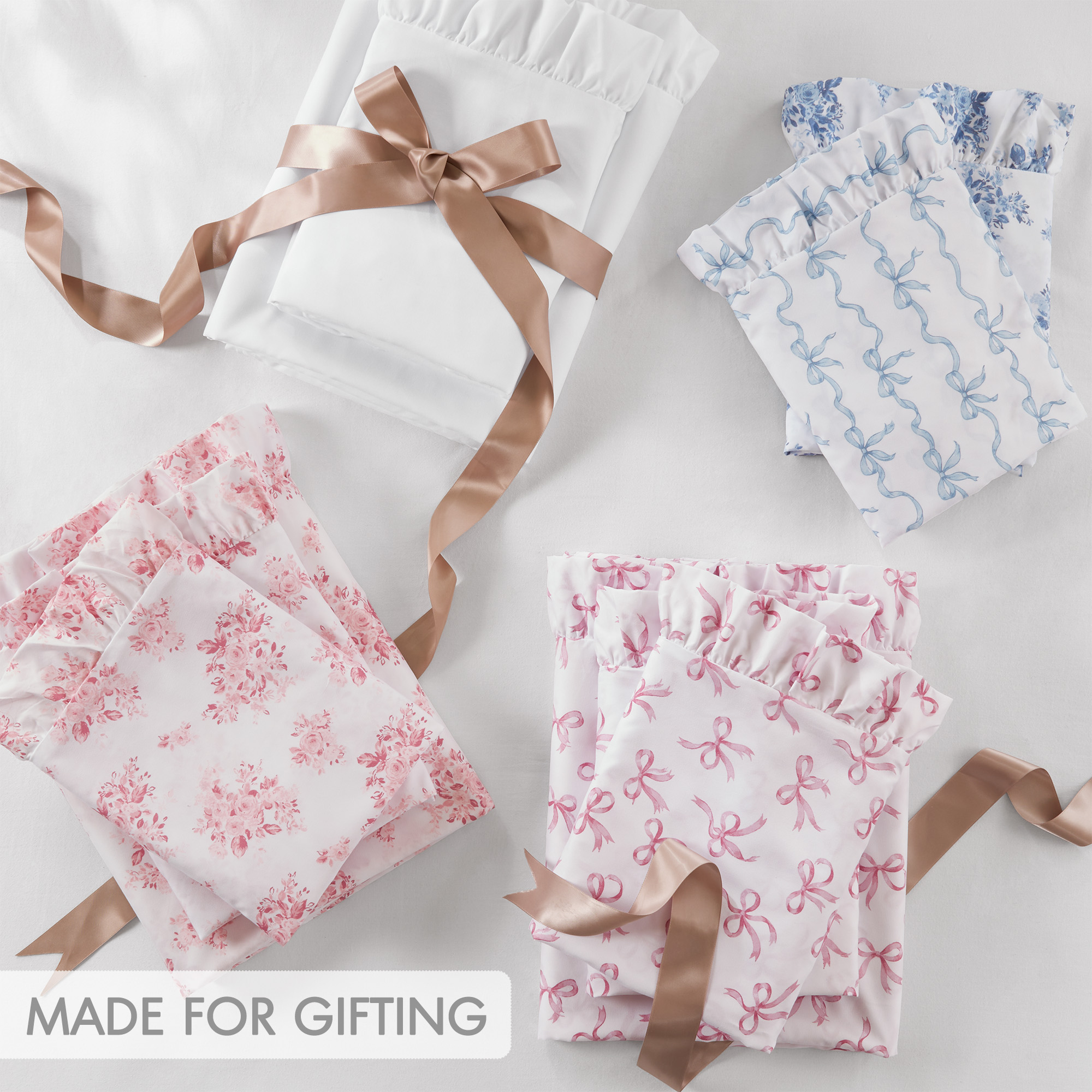 Microfiber Ruffle Sheets