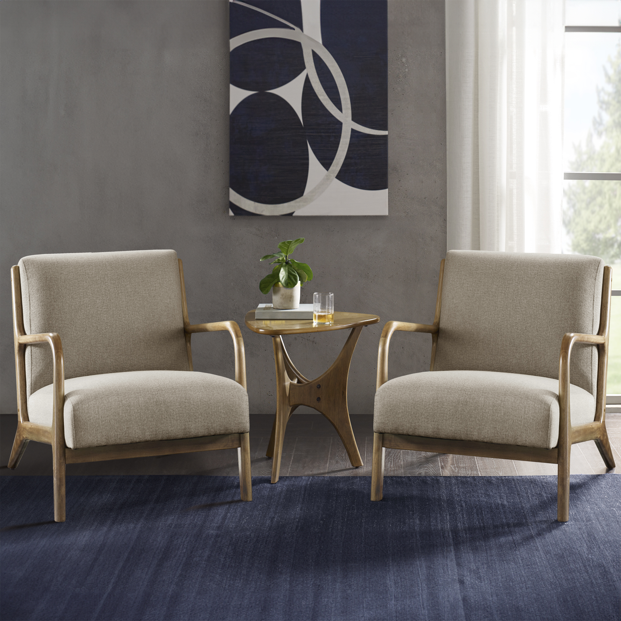 Novak Lounge Chair Set of 2