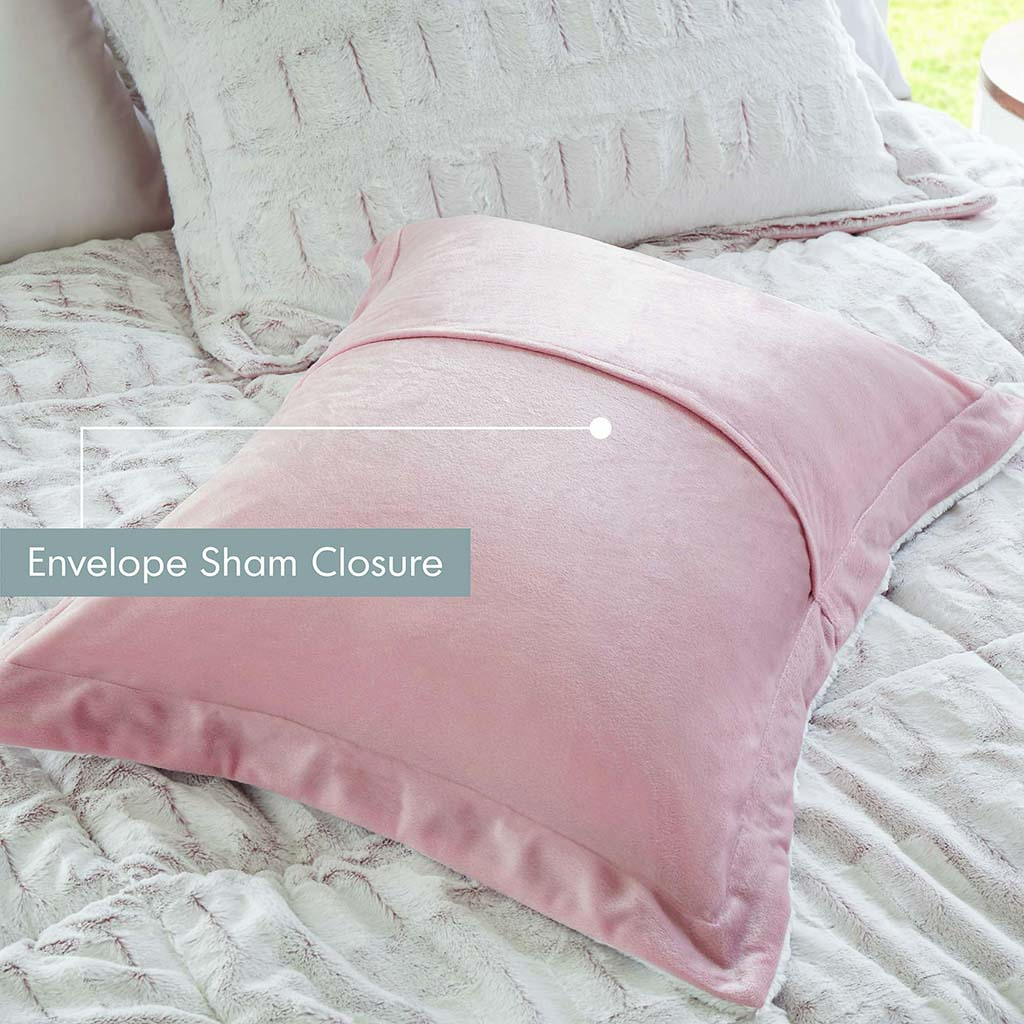Gia Faux Fur Comforter Mini Set