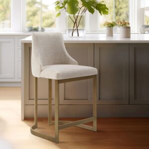Bryce 26"H Upholstered Counter Stool with Metal Base from Madison Park in  Cream. Bryce 26"H Upholstered Counter Stool with Metal Base from Madison Park in  Cream. Bryce 26"H Upholstered Counter Stool with Metal Base from Madison Park in  Cream. Bryce 26"H Upholstered Counter Stool with Metal Base from Madison Park in  Cream. Bryce 26"H Upholstered Counter Stool with Metal Base from Madison Park in  Cream.