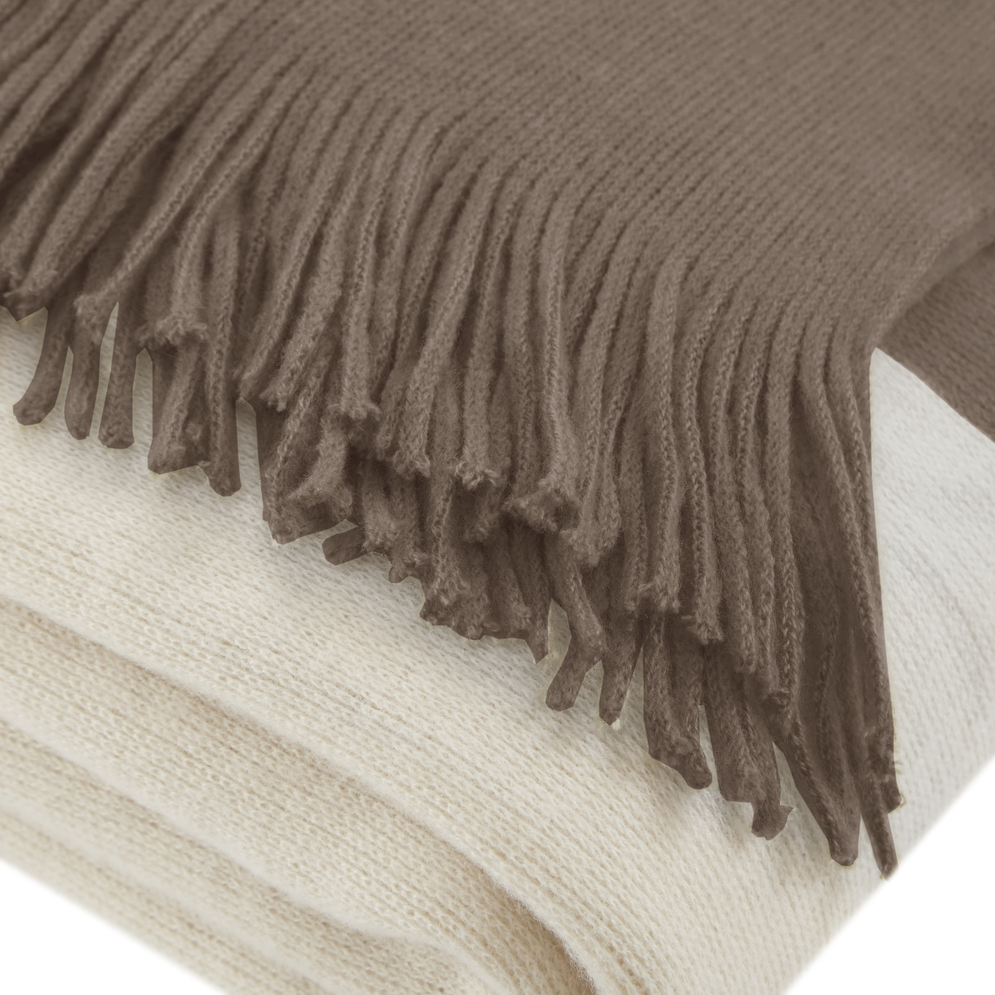Stockholm Color Block Faux Cashmere Throw