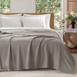 100% Certified Egyptian Cotton Blanket from Madison Park in  Micro- herringbone Grey. 100% Certified Egyptian Cotton Blanket from Madison Park in  Micro- herringbone Grey. 100% Certified Egyptian Cotton Blanket from Madison Park in  Micro- herringbone Grey. 100% Certified Egyptian Cotton Blanket from Madison Park in  Micro- herringbone Grey. 100% Certified Egyptian Cotton Blanket from Madison Park in  Micro- herringbone Grey.