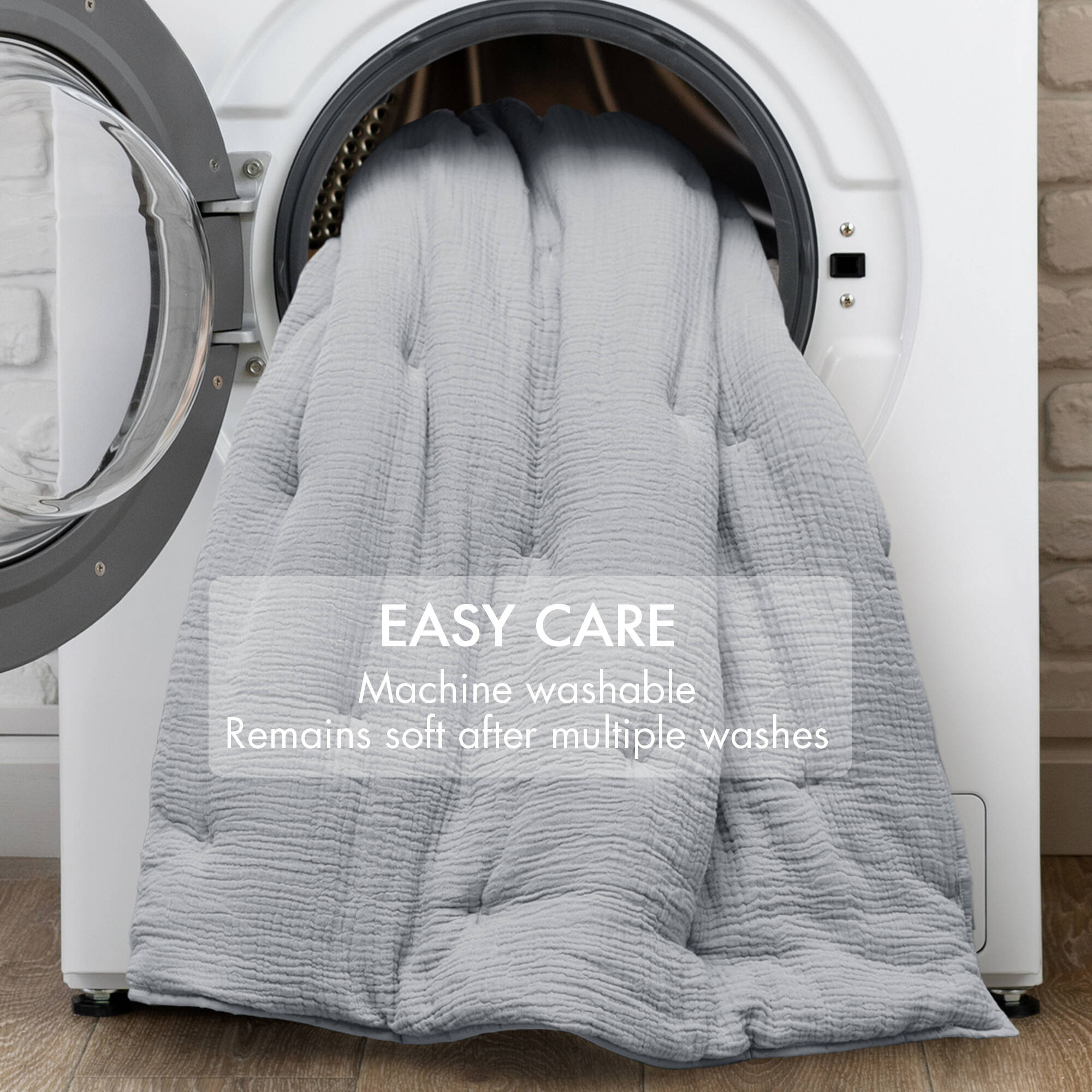 Breeze cotton gauze embroidered Euro Sham